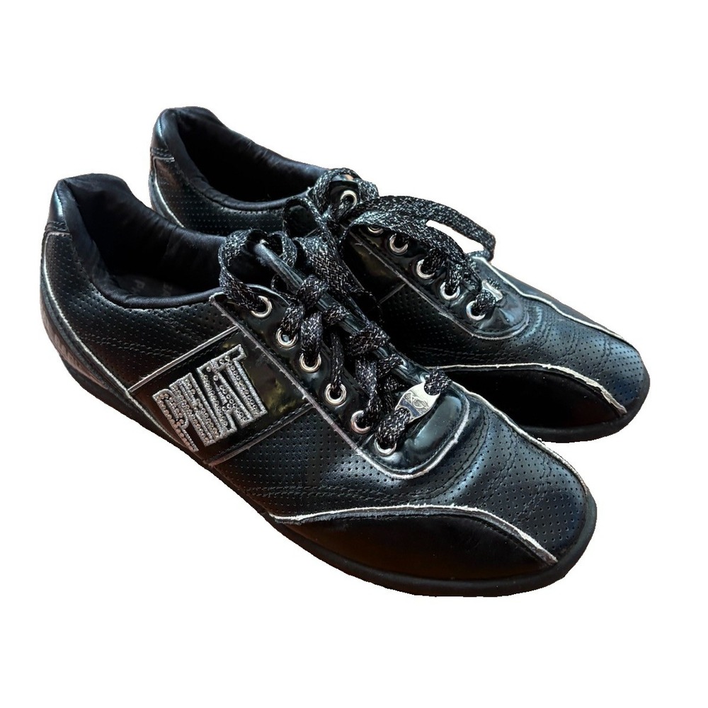 Baby Phat Shoes Women's Shoes Black Leather Size 8.5 Y2K